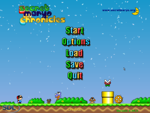 New Main Menu